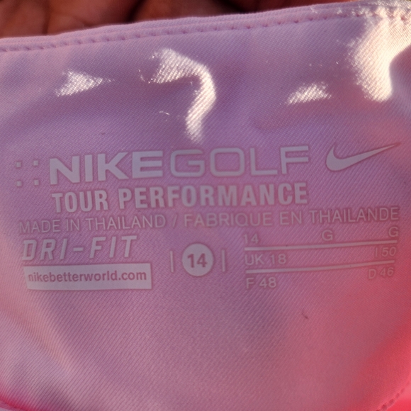 Nike Golf Tour Performance Skirt SZ 14 - Picture 8 of 8